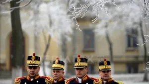 Comemorarea a 24 de ani de la Revoluţia din '89, în Capitală - Banner la depunerea de coroane: 
