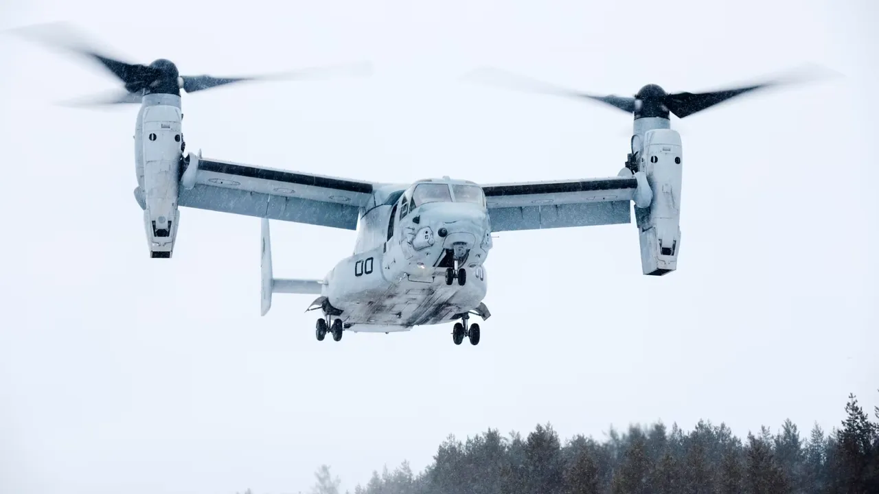 Un avion militar american s-a prăbuşit în nordul Norvegiei. Nu se ştie situaţia persoanelor de la bord