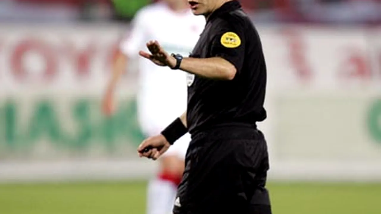 Laurent Duhamel va arbitra meciul Galatasaray - Steaua