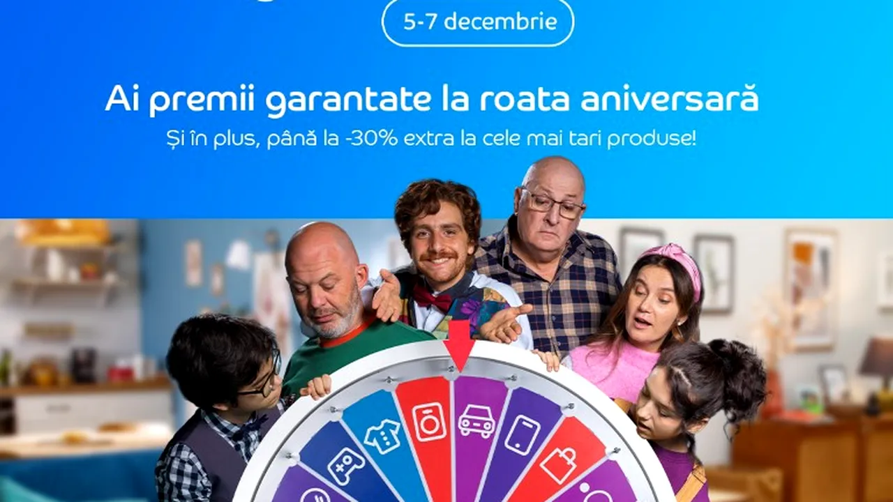 eMAG aniversează 22 de ani şi toată lumea câştigă