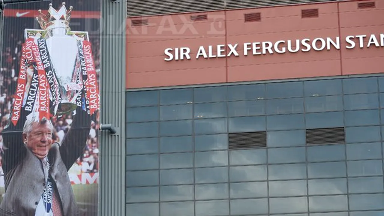 Statuia lui Alex Ferguson, dezvelită în faţa stadionului Old Trafford