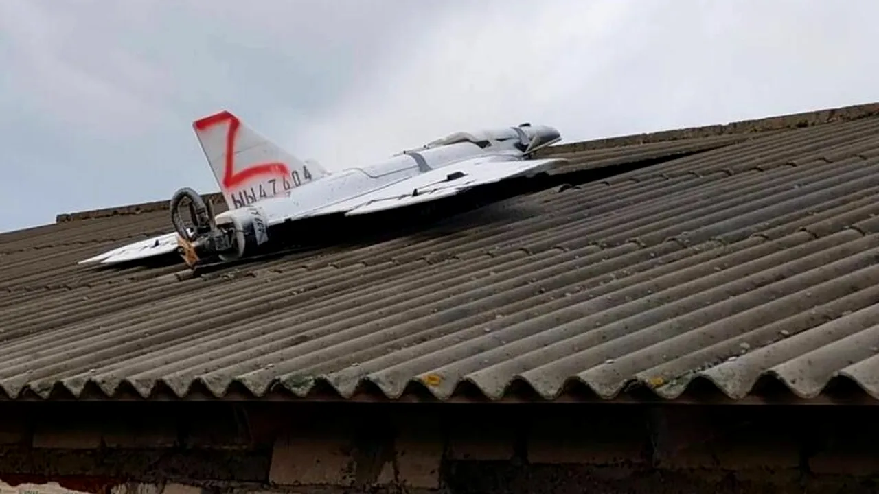 O dronă a căzut peste o casă în Republica Moldova