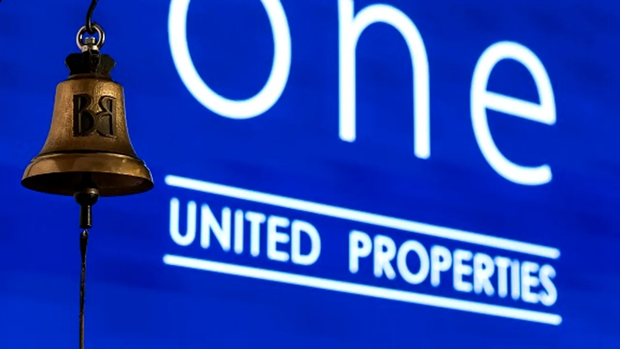One United Properties înregistrează o cifră de afaceri consolidată de 843,5 milioane de lei