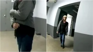 Un bărbat care ameninţa ofiţerii de poliţie cu o furculiţă de plastic a fost ucis

