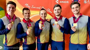 România a câştigat medaliile de aur în proba de grup a Campionatelor Mondiale de gimnastică aerobică