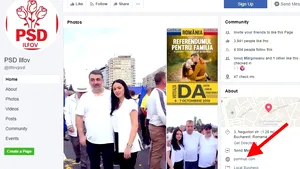 Pagina de Facebook a unei filiale PSD are ca site oficial cel mai cunoscut portal pentru adulţi din lume