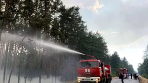 Cel puţin cinci morţi în urma unui incendiu de vegetaţie produs în estul Ucrainei