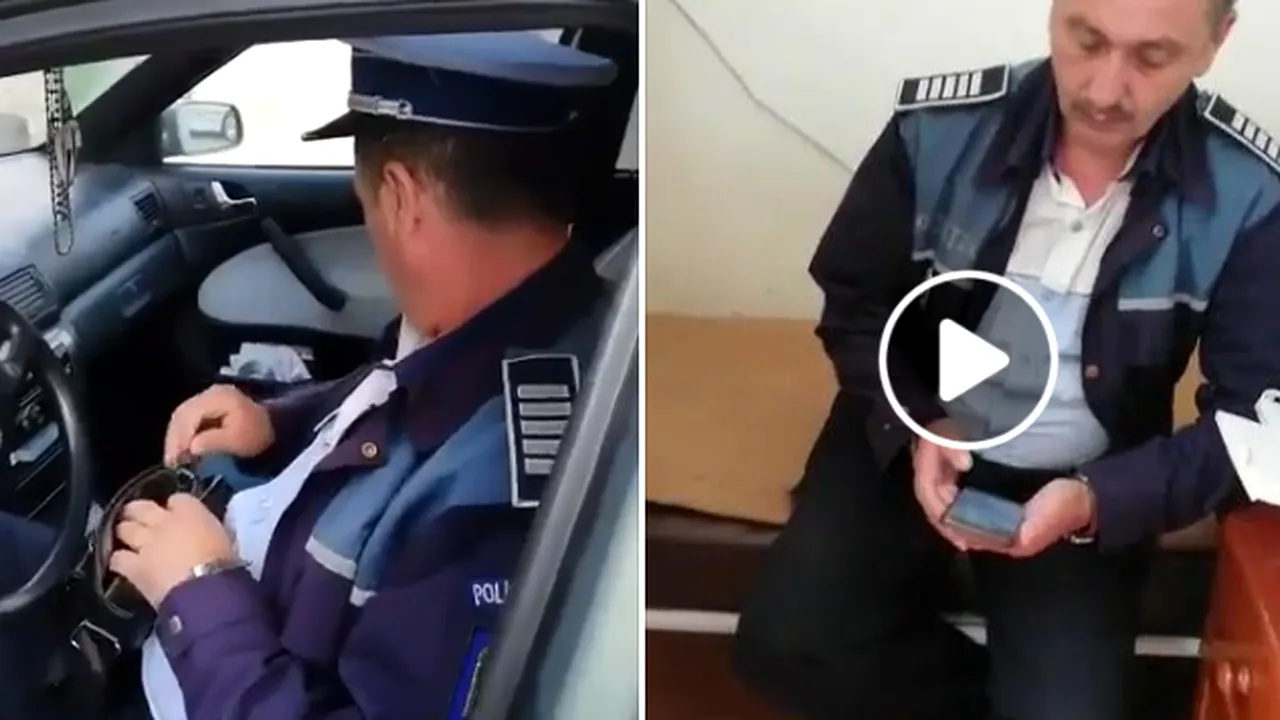 Poliţişti care se verifică între ei: Un agent, descoperit fără asigurare la maşină, refuză să predea numerele de înmatriculare