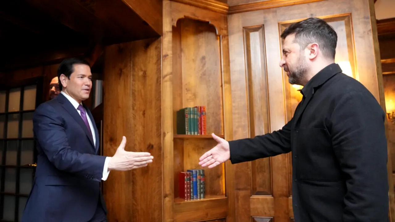 Marco Rubio, după întâlnirea cu Zelenski: Donald Trump urmăreşte să pună capăt războiului din Ucraina „odată pentru totdeauna”