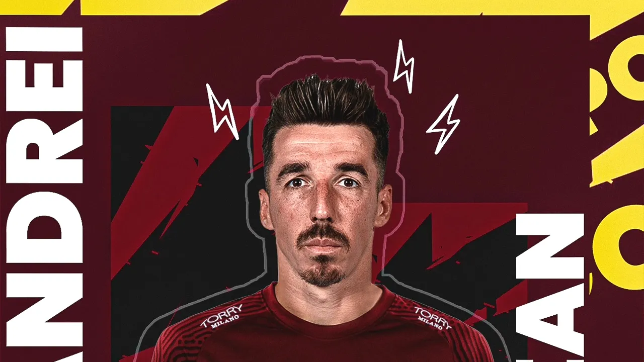 Achiziţie nouă la CFR Cluj: Andrei Artean este noul mijlocaş al echipei de fotbal