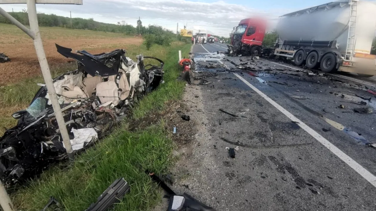 Accident grav pe Centura de Nord a Craiovei: două persoane au murit