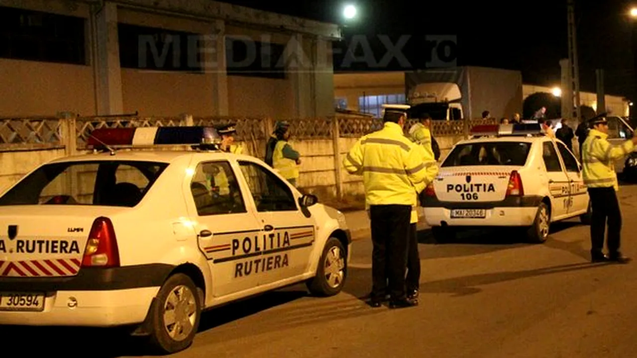 Constanţa: Poliţist târât cu maşina de un şofer care nu a vrut să oprească la un control de rutină
