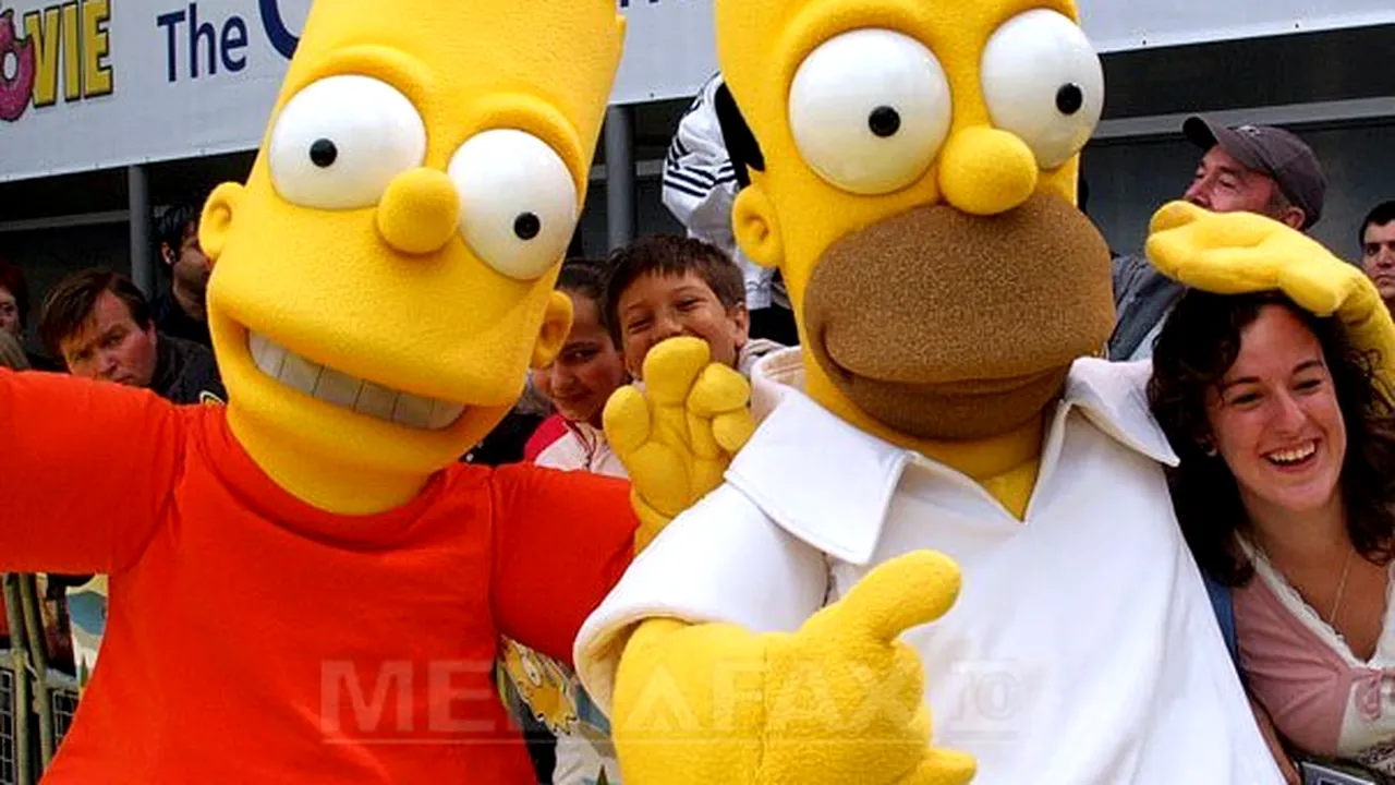 Homer Simpson, desemnat cel mai important personaj de film şi televiziune din ultimii 20 de ani