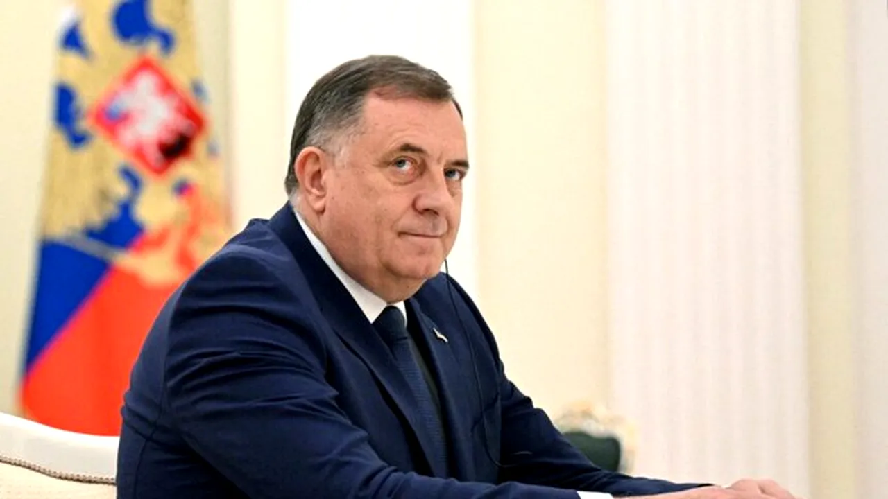 Liderul sârbo-bosniac Dodik spune că cere ajutor Rusiei și lui Trump împotriva condamnarii sale definitive