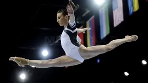 Romanian Ana Porgras Wins Gold On Beam At 2010 Artistic Gymnastics World Championship