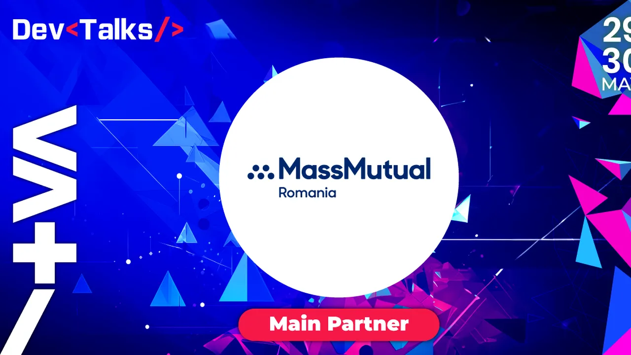 MassMutual Romania Sponsor Principal la DevTalks