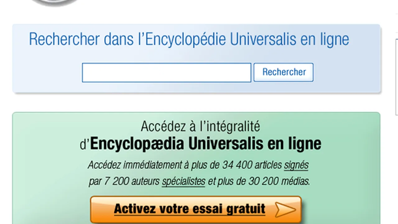 Encyclopaedia Universalis renunţă definitiv la ediţia tipărită şi va apărea exclusiv online