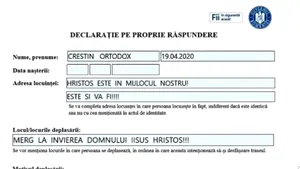 Ce sancţiune a primit un maramureşean care a distribuit pe Facebook un îndemn privind mersul la biserică de Înviere