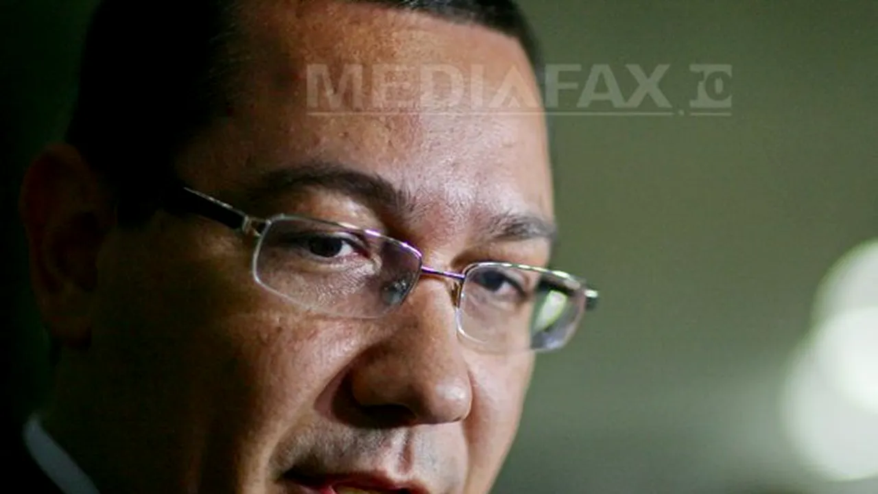 Ponta: Atacul asupra avionului, unul terorist. E evident că separatişti au fost sprijiniţi de Rusia