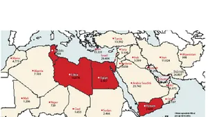 Harta „revoluţiilor” arabe: cui i se pregăteşte următorul „Game over”