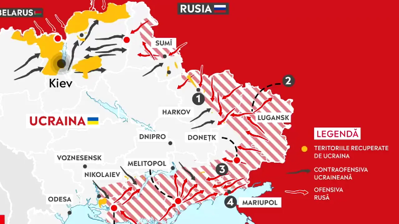 Rusia ar urma să organizeze un referendum pentru independenţă în regiunile sudice ocupate