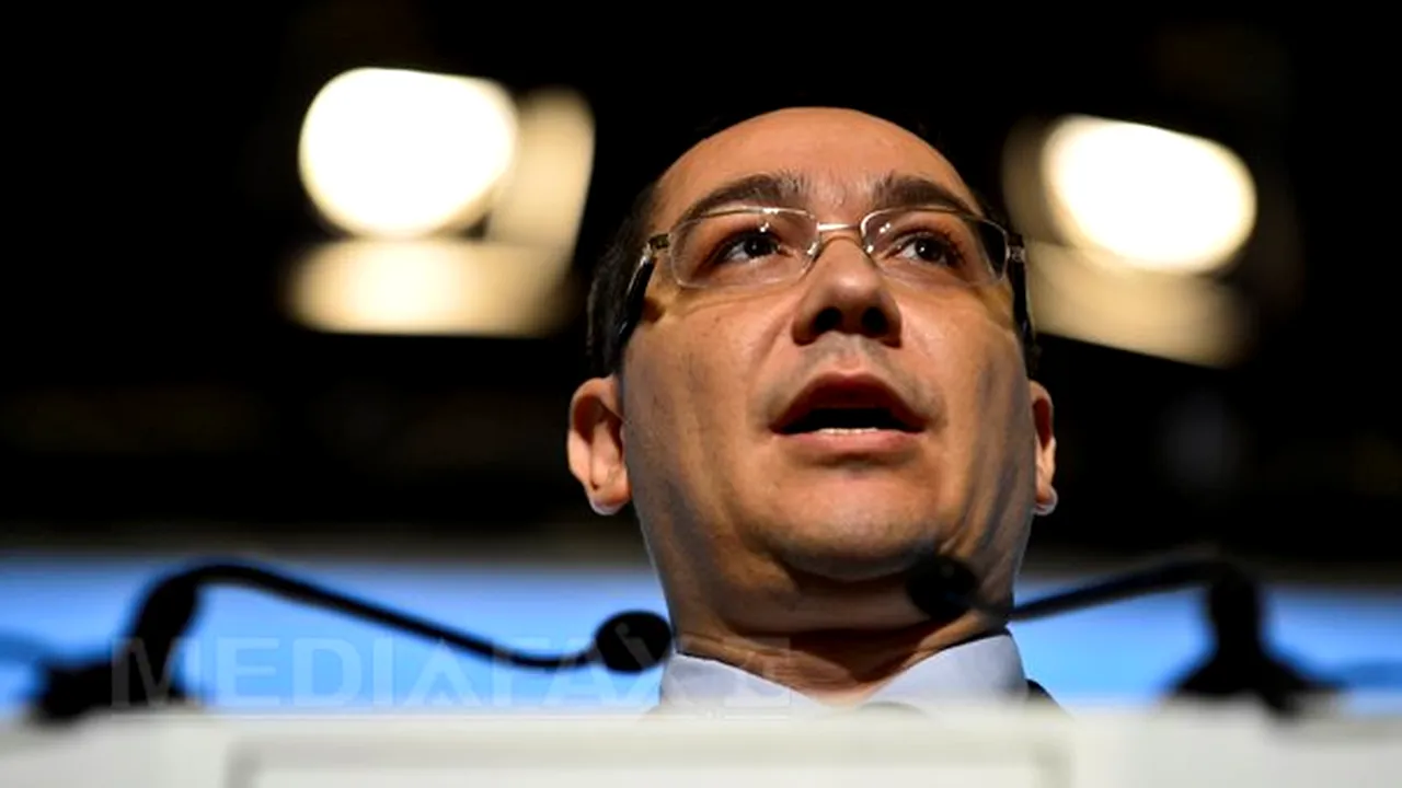 Ponta: Doresc să fiu optimist ca Roman, curajos ca Ciorbea, eficient ca Năstase, generos ca Tăriceanu