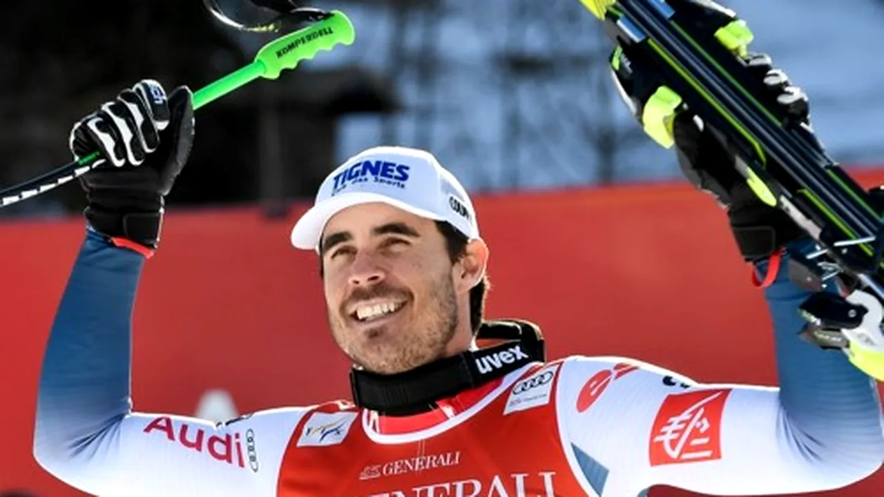 Johan Clarey devine cel mai vârstnic medaliat olimpic la schi alpin, la 41 de ani