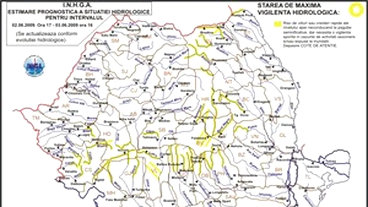 Romania Extends Flood Advisory To 21 Counties