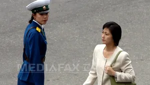 Cum arată o prezentare de modă în Coreea de Nord - FOTO