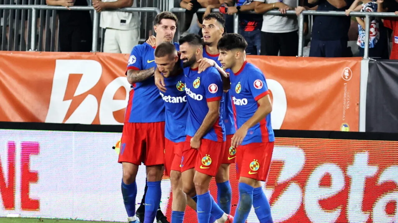 Echipa ideală a etapei a 5-a din SuperLiga. FCSB are trei jucători în primul 11