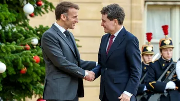 VIDEO Emmanuel Macron i-a vorbit lui Nicușor Dan în limba română