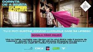Pentru al treilea an consecutiv, Grupul DIGI se alătură campaniei “Şcoala fără Pauză”
