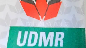 Protest al sindicaliştilor la Târgu Mureş, unde se desfăşoară Consiliul Reprezentanţilor Unionali ai UDMR