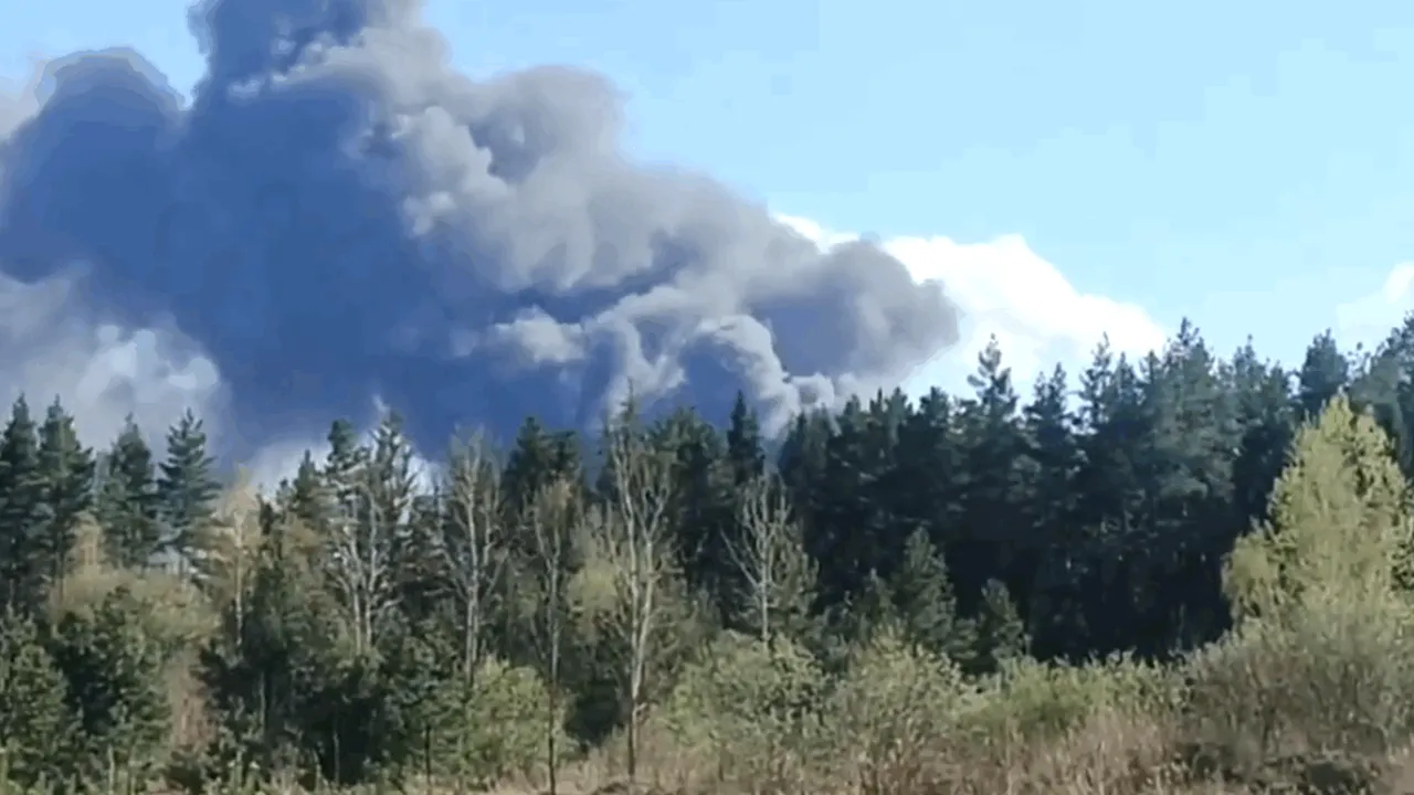 Stare de urgență într-o regiune a Rusiei după o explozie uriașă la un depozit militar