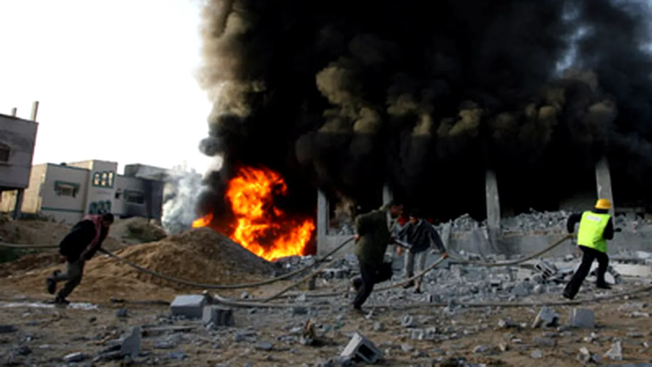 Cel puţin 51 de civili printre victimele palestiniene din Fâşia Gaza