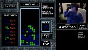 Un băiat de 13 ani din SUA, primul care a învins jocul video Tetris