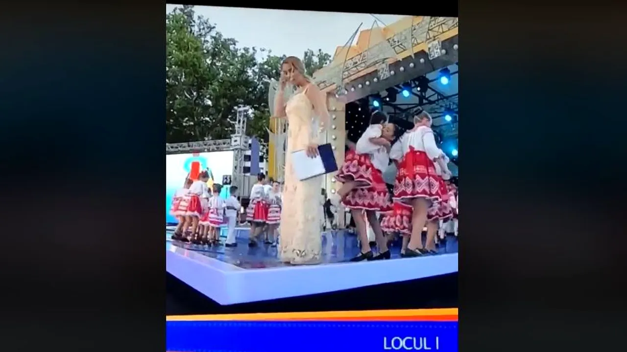 Răspunsul TVR legat de răspunderea pe care o poartă pentru avanscena montată la Festivalul Mamaia Copiilor care a cedat sub greutatea copiilor
