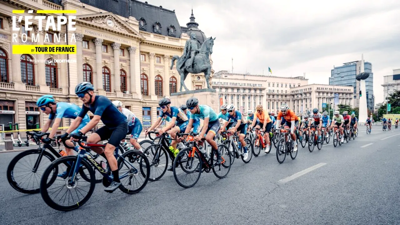 Restricții de trafic în București pentru cursa ciclism „L'Etape Bucharest by Tour de France
