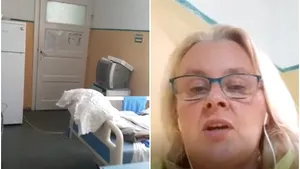 Mărturia unei paciente cu COVID-19 din Spitalul TBC de la Stejăriş: Trecem prin două saloane cu persoane infectate ca să ajungem la toaletă 
