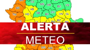 METEO Fenomene extreme în toată ţara. Cod portocaliu de vijelii puternice şi Cod portocaliu de caniculă 