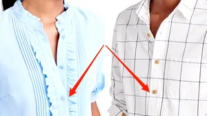 De ce cămăşile bărbăteşti au nasturi pe dreapta şi cele femeieşti, invers. MOTIVUL ESTE UIMITOR