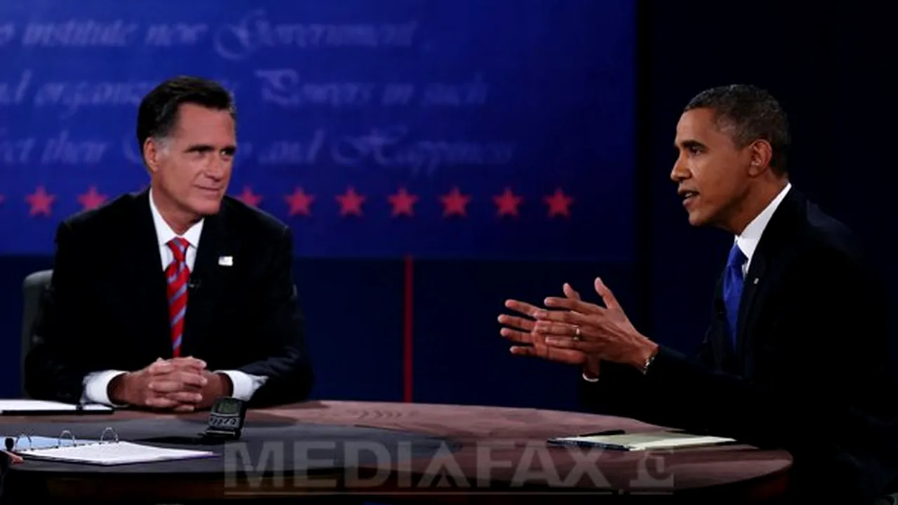 ULTIMA DEZBATERE: Barack Obama, mai ofensiv decât adversarul său republican