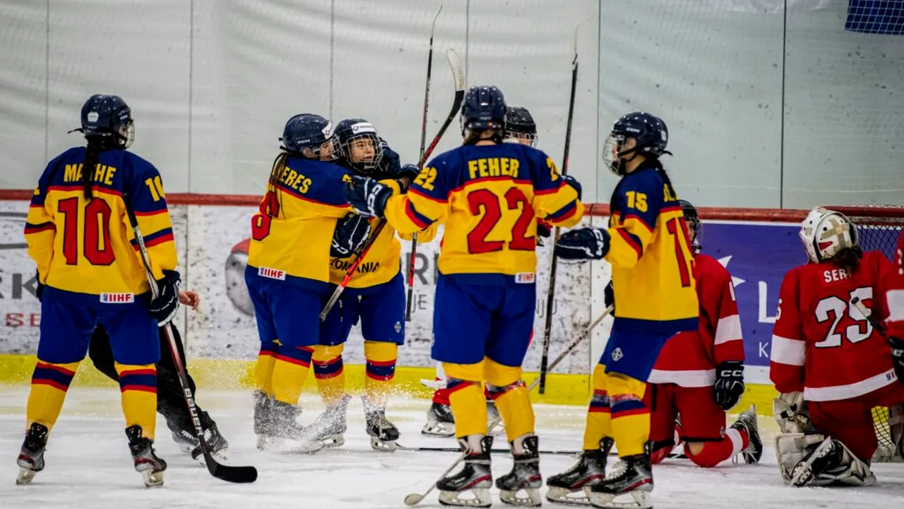 România învinge Serbia la lovituri de departajare, la Mondialul de hochei pe gheață feminin Divizia III / Grupa A