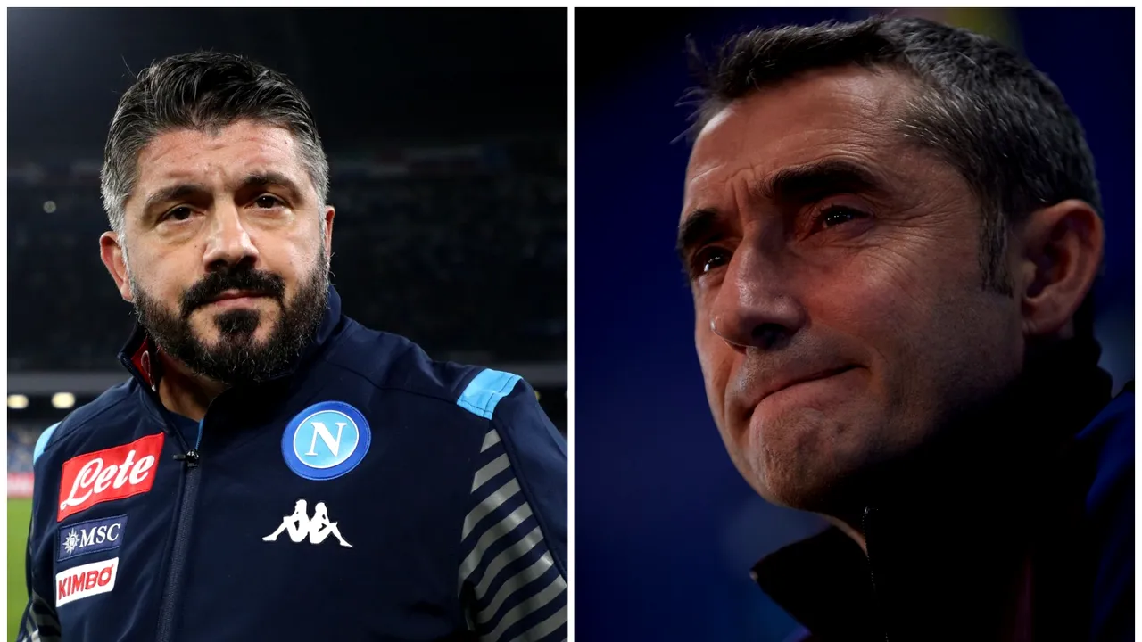 Reacţiile antrenorilor echipelor Barcelona şi Napoli, despre duelul din optimile Ligii Campionilor