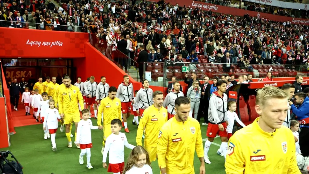 Polonia – România 1-0 în etapa a 3-a din Liga Națiunilor