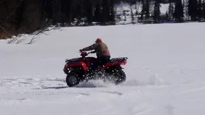 ATV-urile, interzise în Poiana Braşov