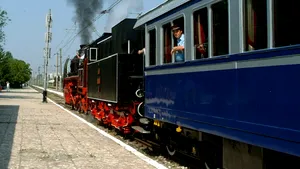 Trenul regal se află în gara din Târgu Jiu, timp de trei zile, pentru promovarea turistică a zonei