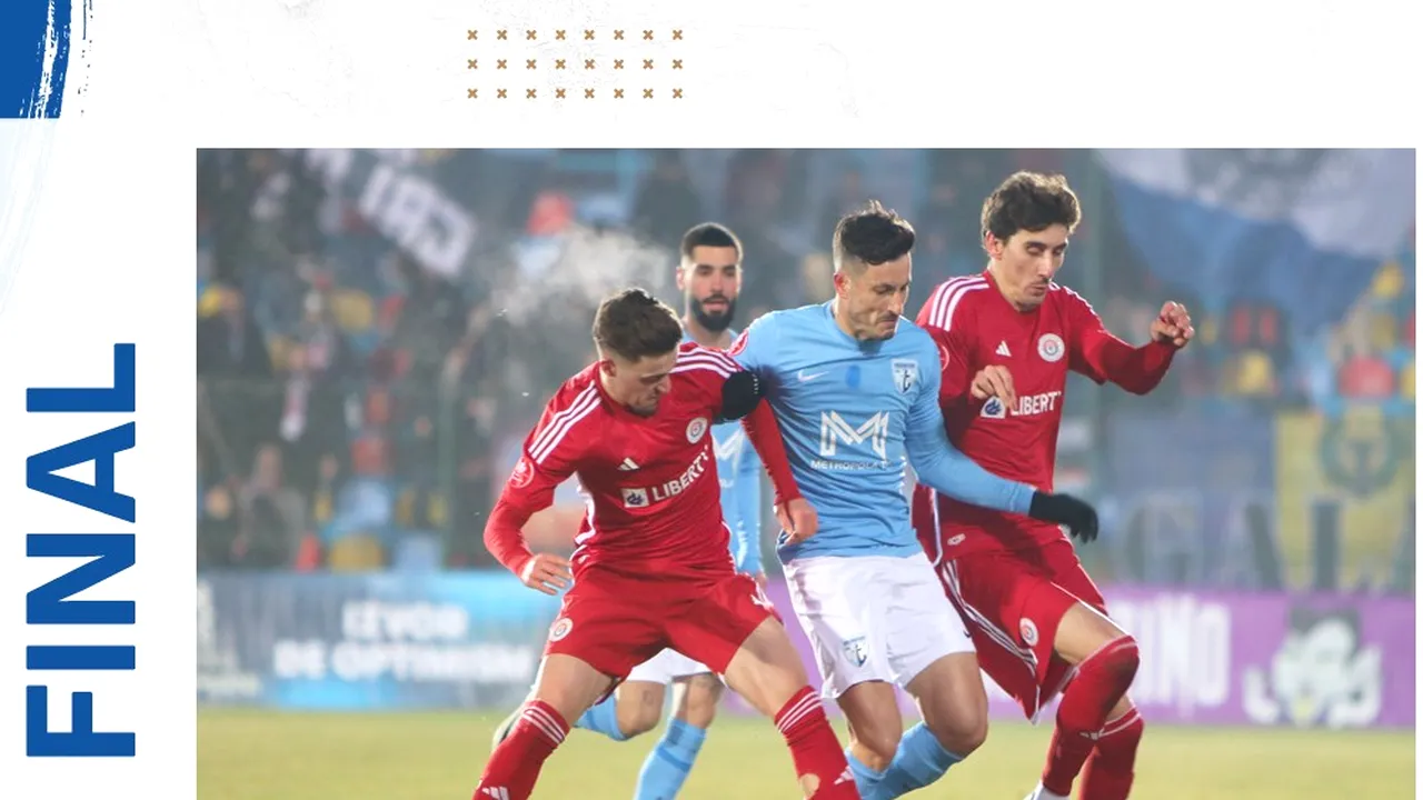 Oţelul Galaţi face a 12-a remiză a sezonului şi rămâne neînvinsă în deplasare în Superligă