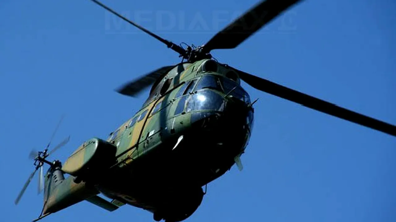 Baza Aeriană Bacău participă cu două elicoptere şi 30 de militari la un exerciţiu în Turcia