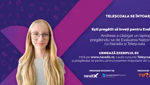 NaradiX, TVR şi Fundaţia Bosch România fac din nou echipă pentru a susţine elevii la Evaluare